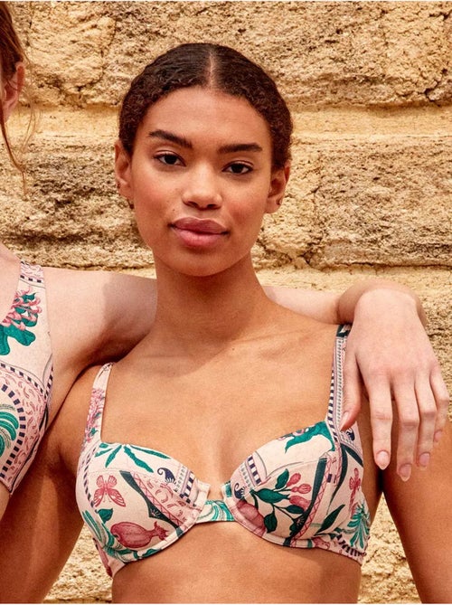 Haut de bikini balconnet imprimé - Kiabi Haut de bikini balconnet imprimé - Kiabi