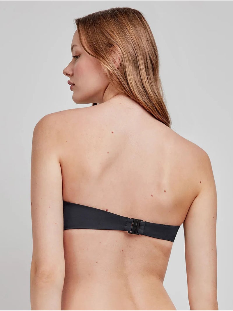 Haut de bikini bandeau mix and match Noir - Kiabi