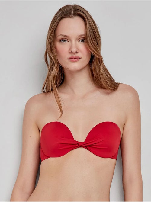 Haut de bikini bandeau mix and match - Kiabi Haut de bikini bandeau mix and match - Kiabi