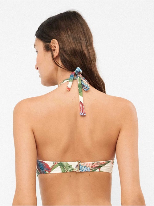 Haut de bikini bandeau multiposition - Kiabi