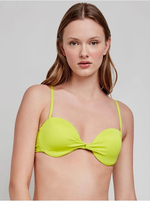 Haut de bikini bandeau uni - Kiabi Haut de bikini bandeau uni - Kiabi