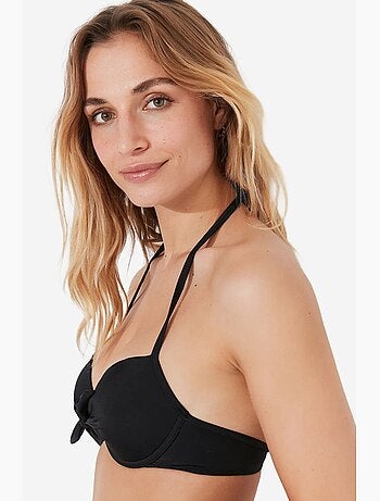 Haut de bikini basic cup rembourré push-up penti