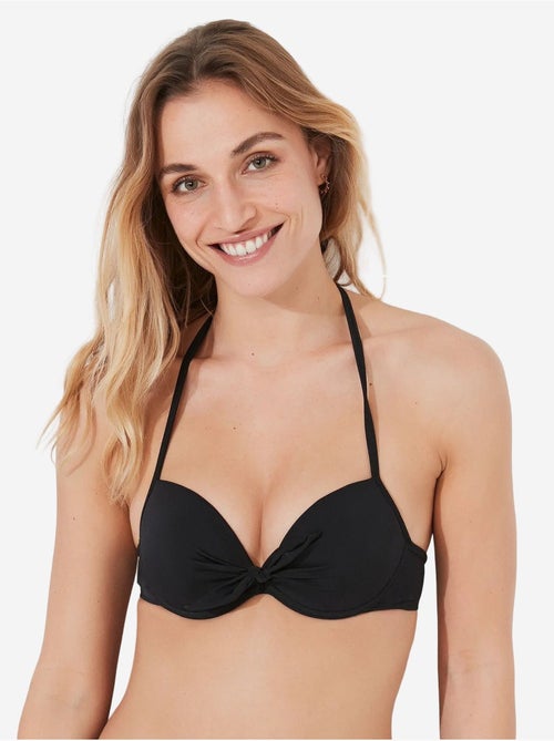 Haut de bikini basic cup rembourré push-up penti - Kiabi