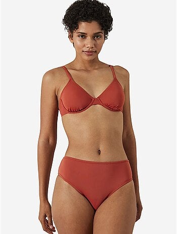 Haut de bikini basique à armatures penti