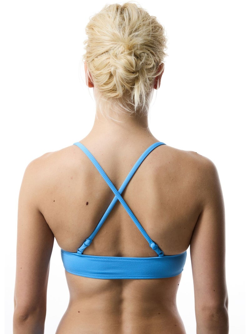 Haut de bikini bubble bralette penti Bleu ciel - Kiabi