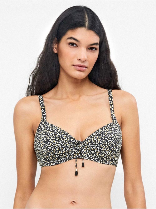 Haut de bikini capacité bonnets c et d - Kiabi Haut de bikini capacité bonnets c et d - Kiabi