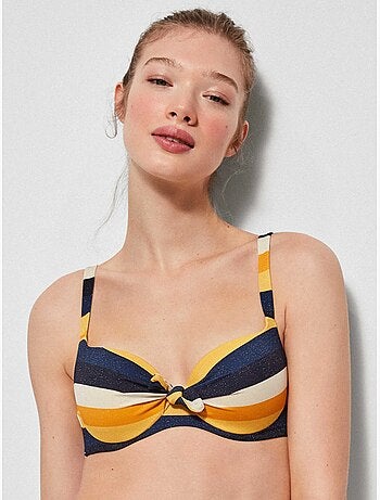 Haut de bikini de maintien bonnets b-c-d