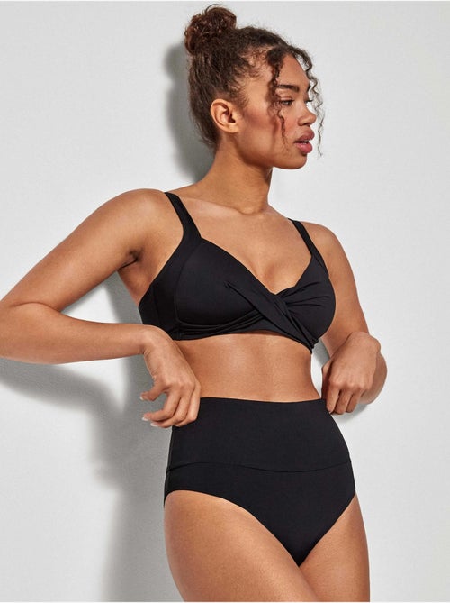 Haut de bikini de maintien bonnets c et d - Kiabi Haut de bikini de maintien bonnets c et d - Kiabi