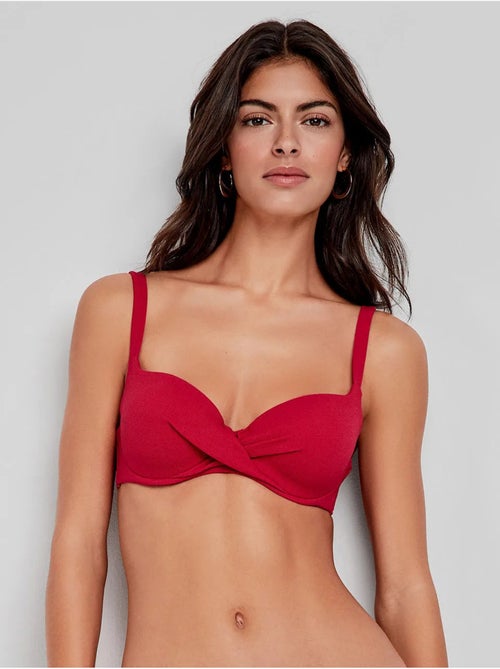 Haut de bikini en tissu structuré - Kiabi Haut de bikini en tissu structuré - Kiabi