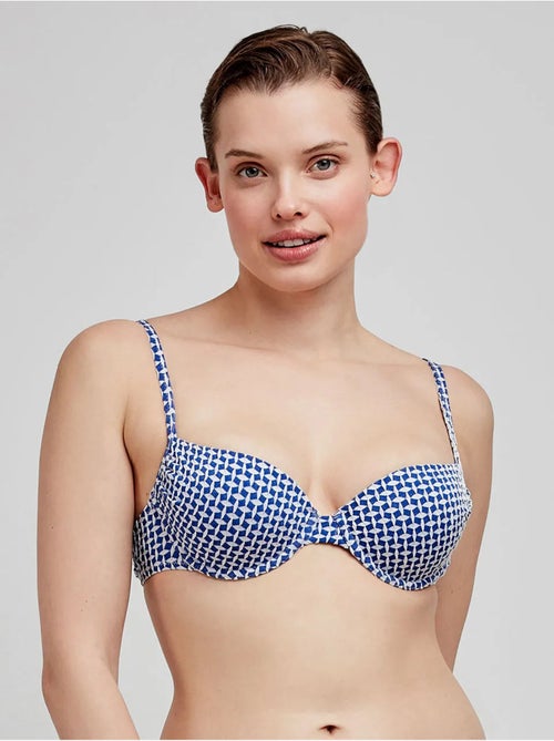 Haut de bikini en tissu structuré - Kiabi Haut de bikini en tissu structuré - Kiabi