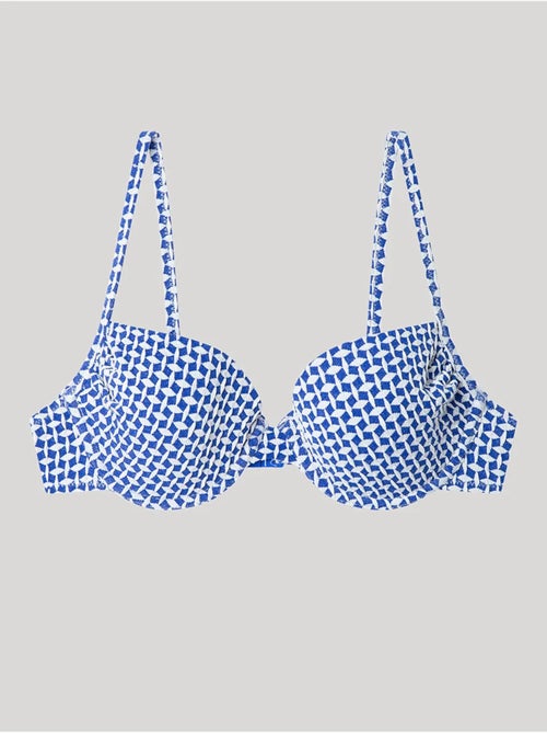 Haut de bikini en tissu structuré - Kiabi Haut de bikini en tissu structuré - Kiabi