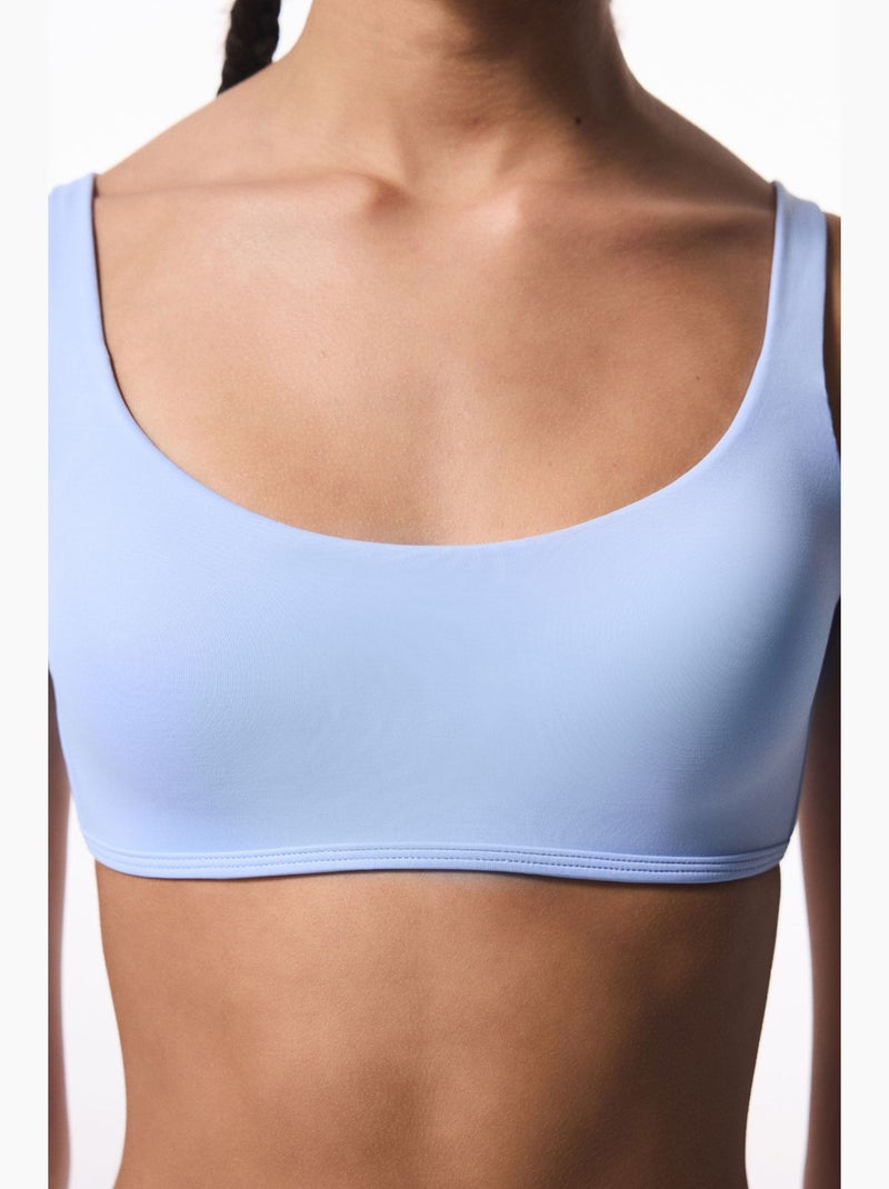 Haut de bikini femme penti Bleu ciel - Kiabi