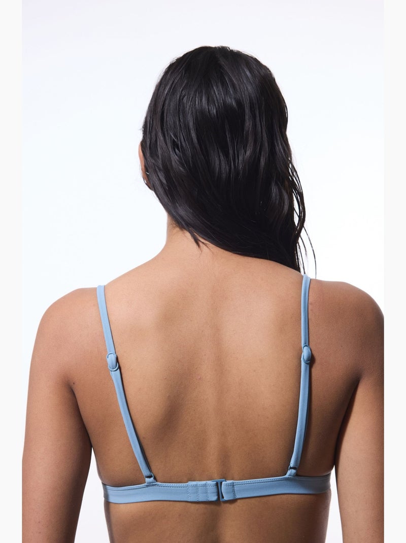 Haut de bikini femme penti Bleu ciel - Kiabi