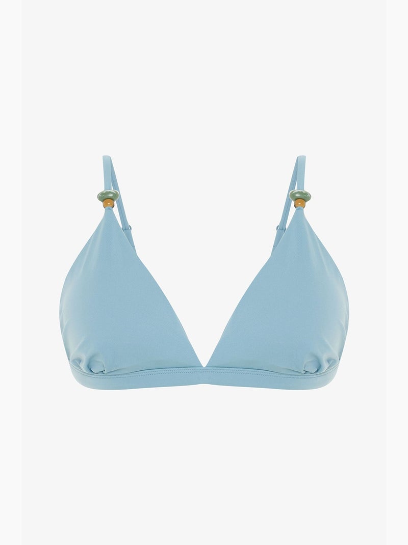 Haut de bikini femme penti Bleu ciel - Kiabi