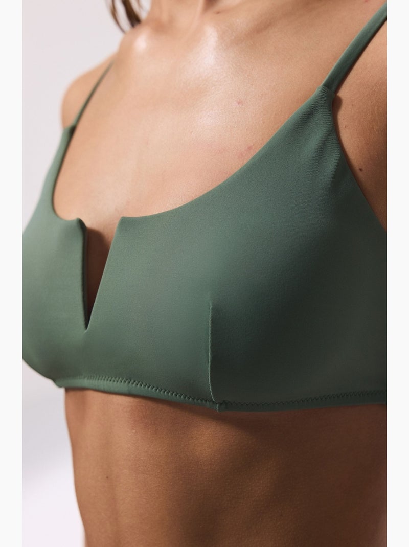 Haut de bikini femme penti Vert - Kiabi