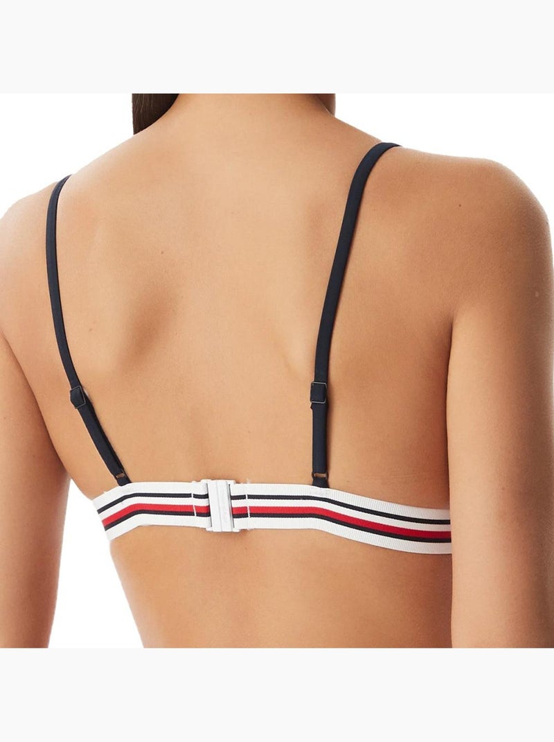 Haut de bikini femme tommy hilfiger Bleu marine - Kiabi