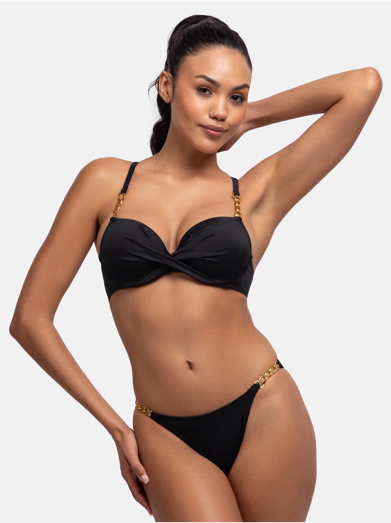 Haut de bikini filao Dorina Noir - Kiabi