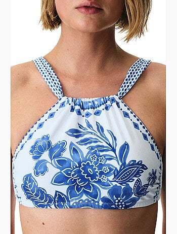 Haut de bikini fleuri giana penti