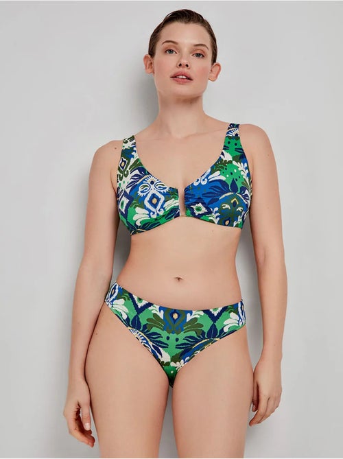 Haut de bikini grande taille avec mousse amovible - Kiabi