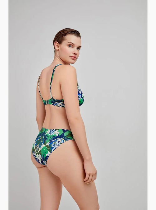 Haut de bikini grande taille avec mousse amovible - Kiabi