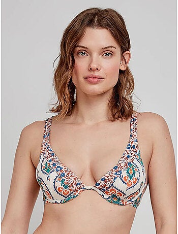 Haut de bikini grande taille bonnets b et c