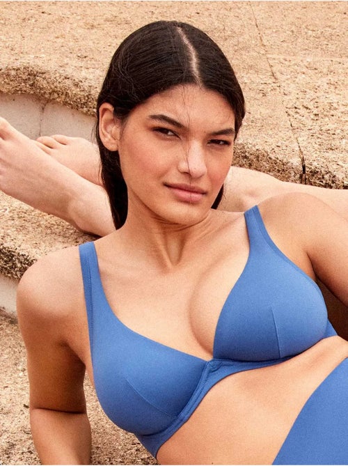 Haut de bikini grande taille bonnets c et d - Kiabi Haut de bikini grande taille bonnets c et d - Kiabi