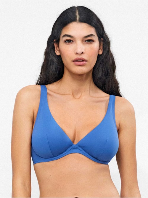 Haut de bikini grande taille bonnets c et d - Kiabi Haut de bikini grande taille bonnets c et d - Kiabi