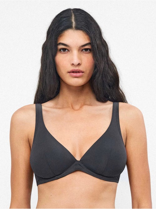 Haut de bikini grande taille bonnets c et d - Kiabi