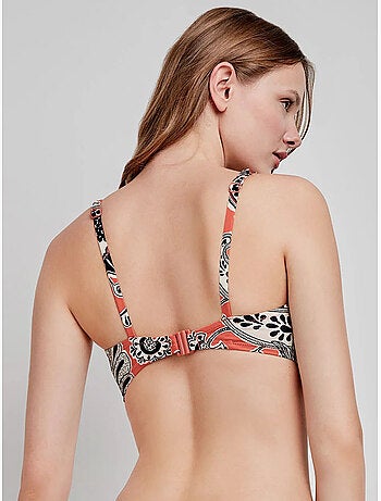 Haut de bikini grande taille en bonnets c et d