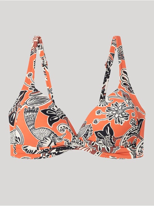 Haut de bikini grande taille en bonnets c et d - Kiabi Haut de bikini grande taille en bonnets c et d - Kiabi