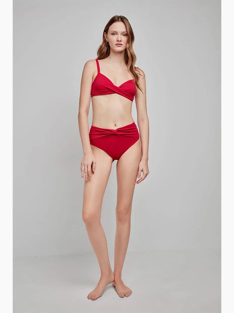 Haut de bikini grande taille en tissu structuré Grenade - Kiabi