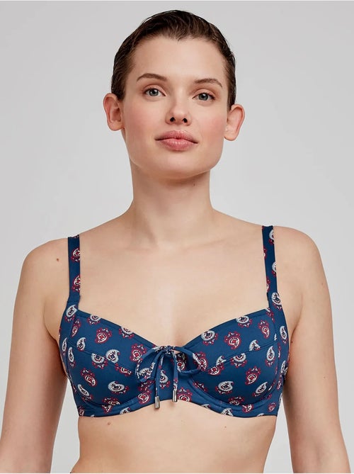 Haut de bikini grande taille sans mousse - Kiabi