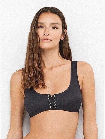 Haut de bikini high tech sans armature