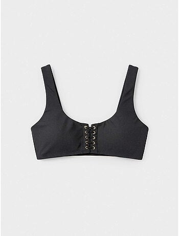 Haut de bikini high tech sans armature