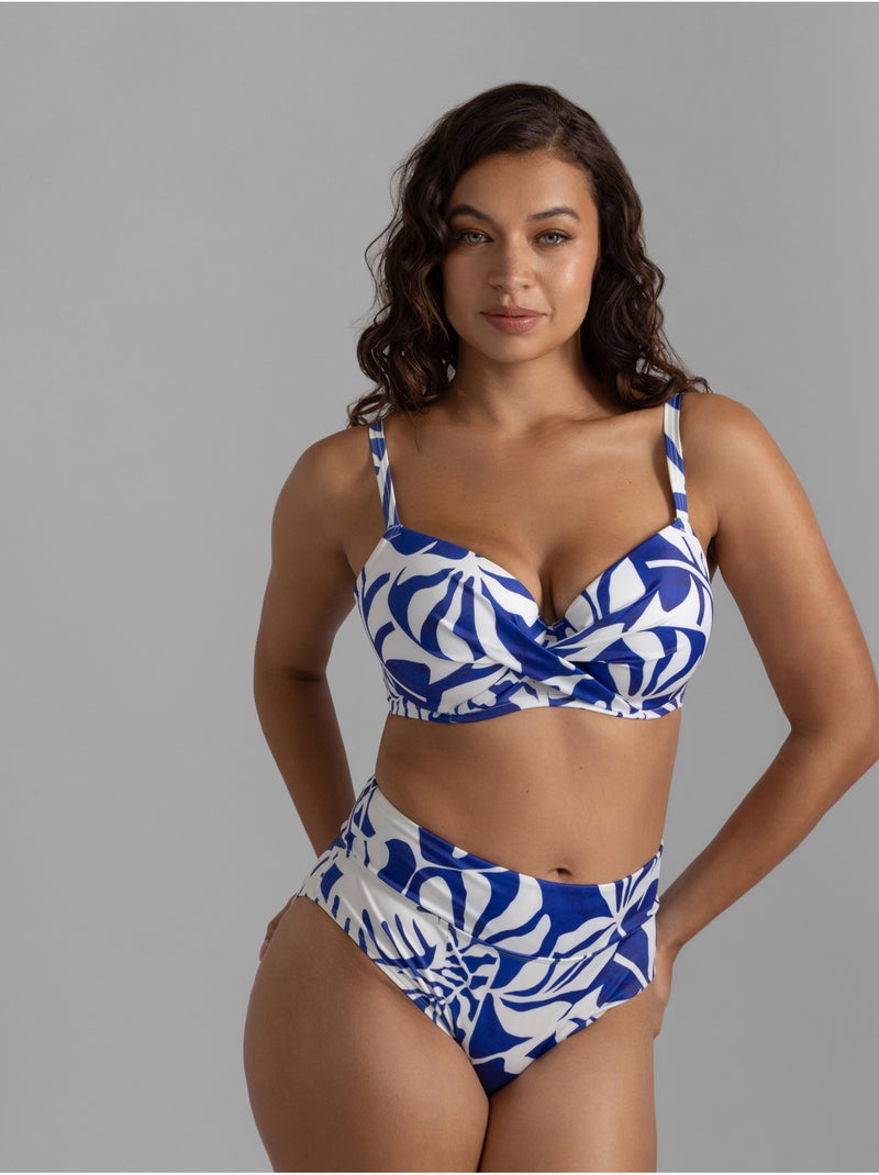 Haut de bikini Mercadona Dorina Bleu - Kiabi