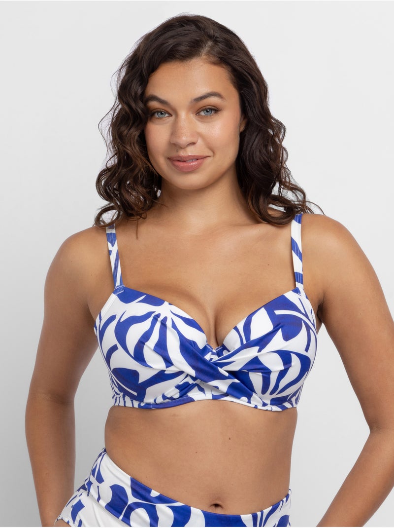 Haut de bikini Mercadona Dorina Bleu - Kiabi