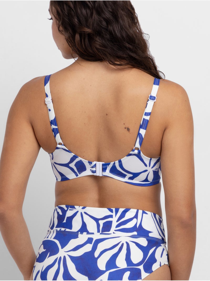 Haut de bikini Mercadona Dorina Bleu - Kiabi