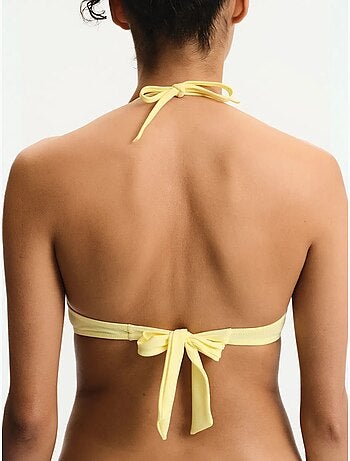 Haut de bikini push femme penti
