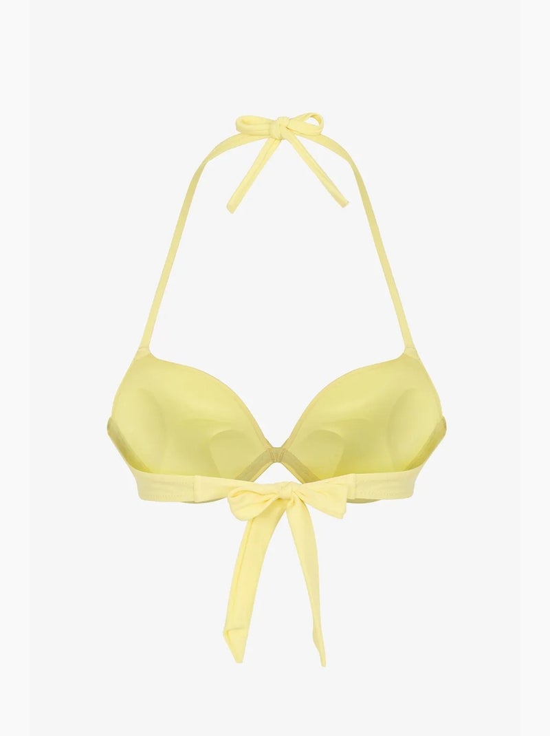Haut de bikini push femme penti Jaune citron - Kiabi