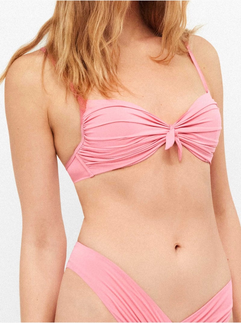 Haut de bikini push up avec armature Rose - Kiabi