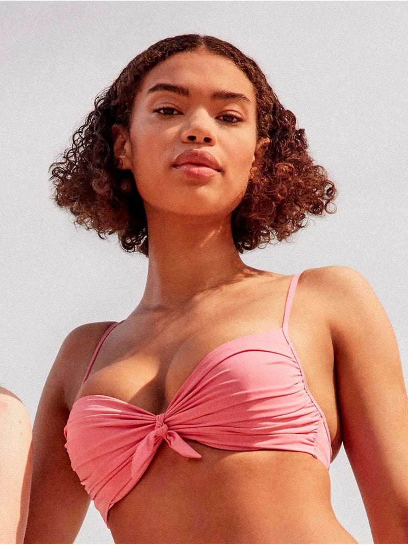 Haut de bikini push up avec armature Rose - Kiabi