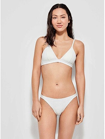 Haut de bikini sans armature et mousse amovible