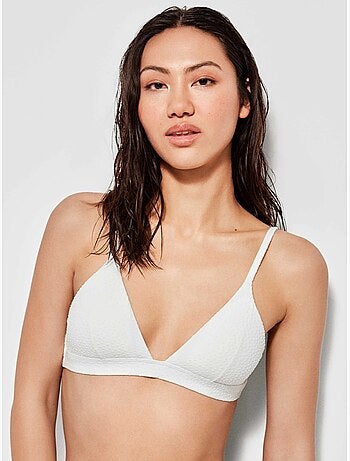Haut de bikini sans armature et mousse amovible