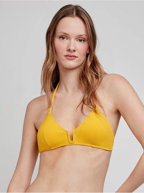 Haut de bikini sans armature et mousse amovible - Kiabi