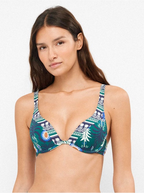 Haut de bikini taille bonnets b et c - Kiabi Haut de bikini taille bonnets b et c - Kiabi