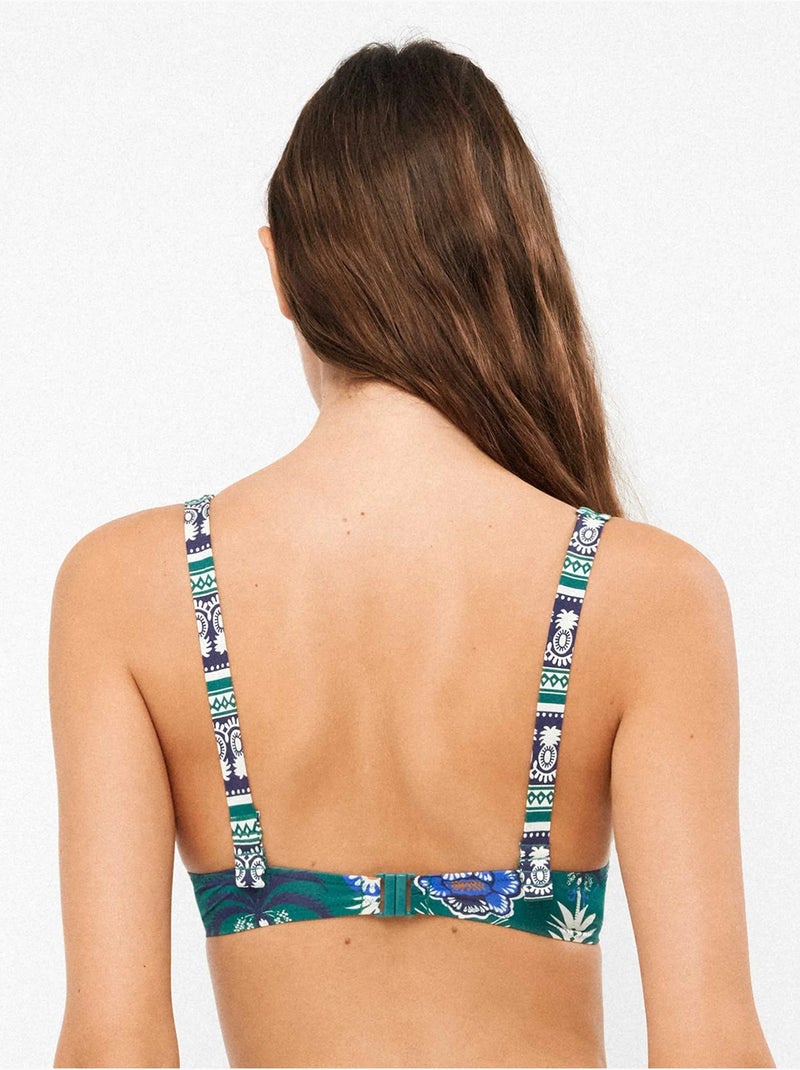 Haut de bikini taille bonnets b et c Multicolore - Kiabi