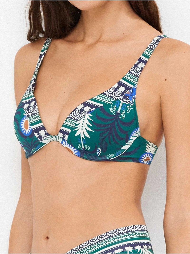 Haut de bikini taille bonnets b et c Multicolore - Kiabi