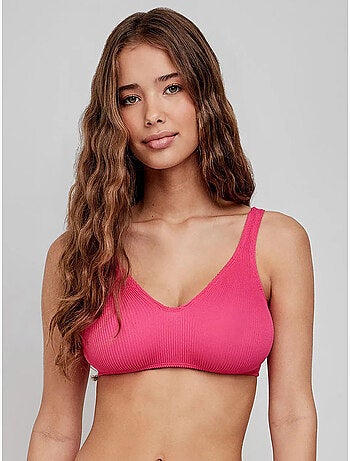 Haut de bikini taille unique sans armature