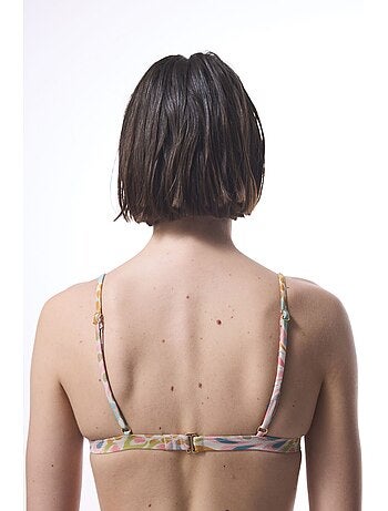 Haut de bikini triangle faro à boucle penti