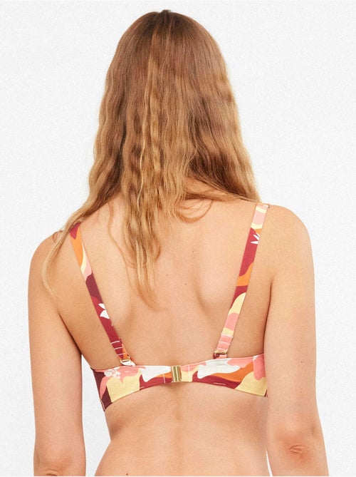 Haut de bikini triangulaire à motif géométrique - Kiabi Haut de bikini triangulaire à motif géométrique - Kiabi